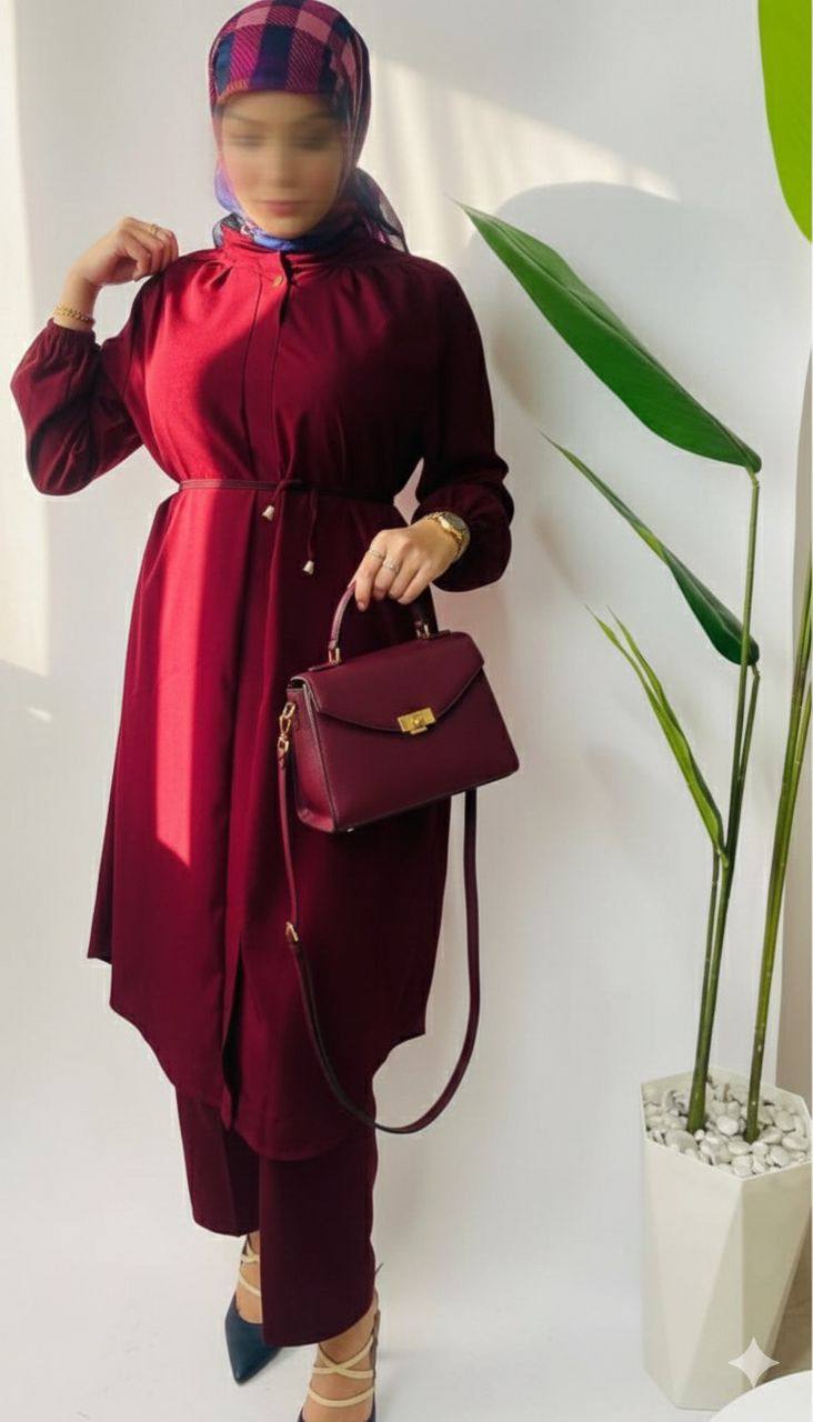 طقم نسائي بستايل تركي